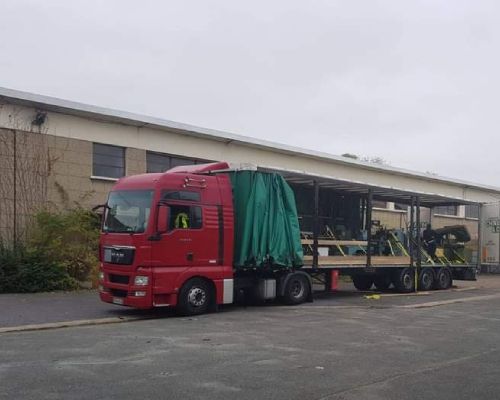 camion rouge