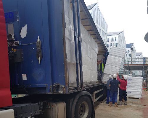 camion décharger