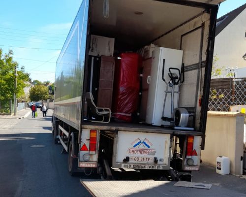 camion déménagement